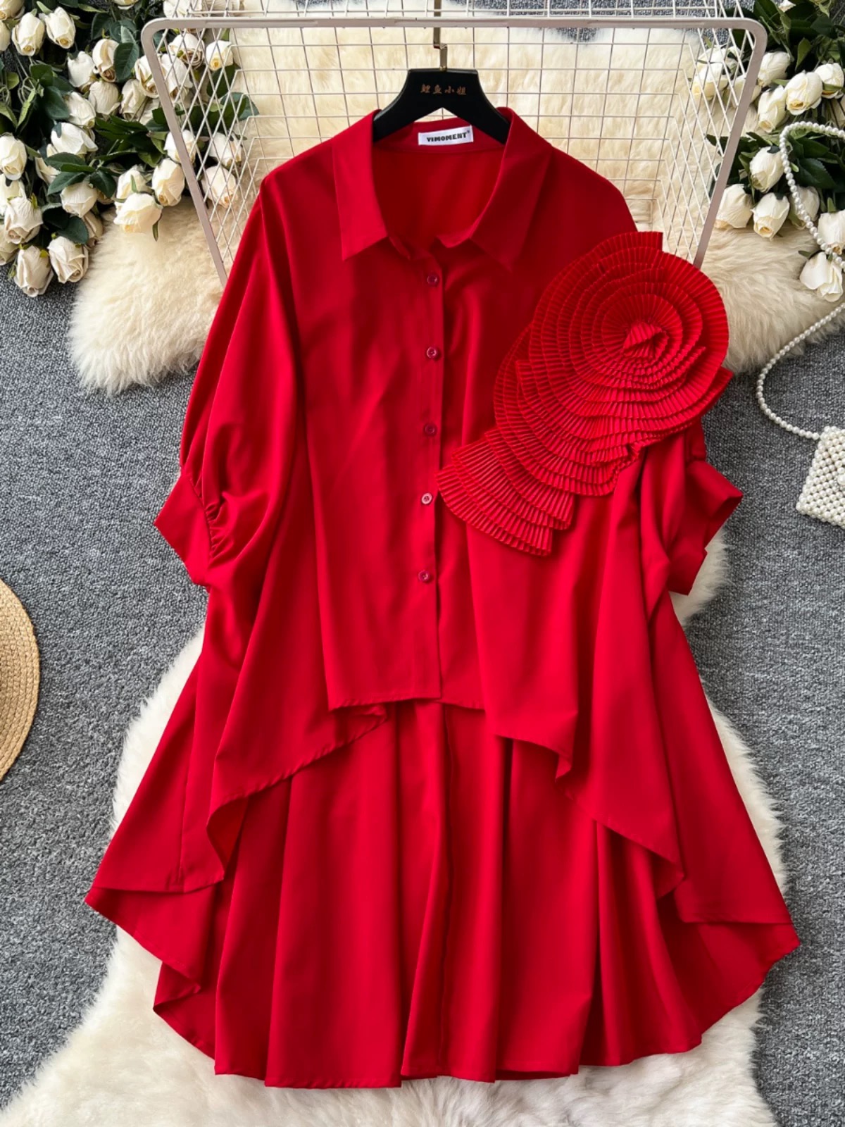 Glow the extra shirt dress SD127 images